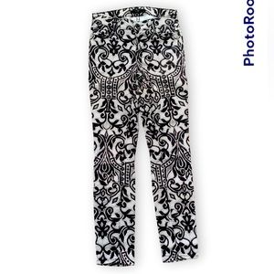 7 For All Mankind Patterned Jeans size 24
